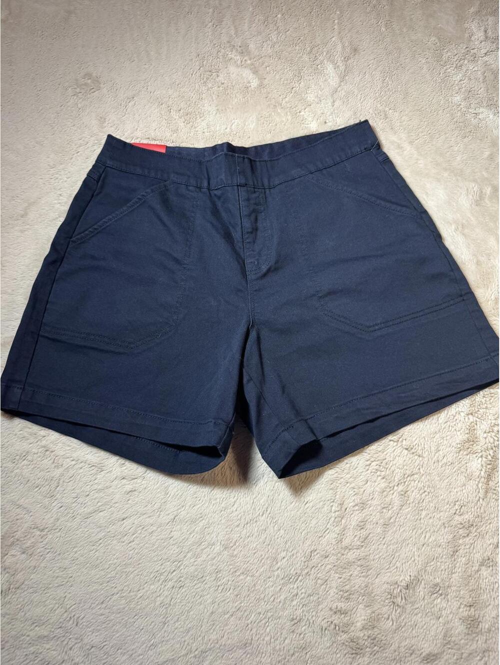 NWT Nautica Jeans Navy Blue Casual Women's Shorts Medium - Picture 2 of 5